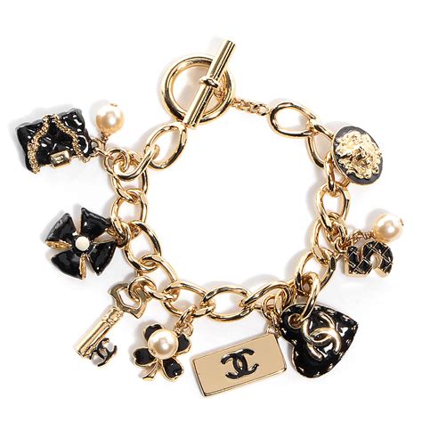 fake chanel charm bracelet|chanel charm bracelet sale.